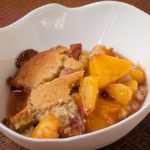 Peach Cobbler Gluten-free sugar-free Peach Cobbler Gluten-free sugar-free