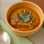 Butternut Squash Soup with Crispy Sage Leaves Butternut Squash Soup with Crispy Sage Leaves