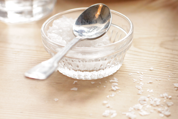 La Bicyclette restaurant sea salt container