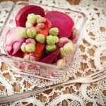 Pickled nasturtium seeds with beets Pickled nasturtium seeds with beets