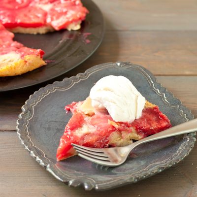 Plum Clafoutis | Vegan, Gluten-free, Soy-free from Recipe Renovator