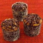 Pumpkin Spiderweb Chocolate Muffins | Gluten-Free & Vegan from Recipe Renovator Pumpkin Spiderweb Chocolate Muffins | Gluten-Free & Vegan from Recipe Renovator