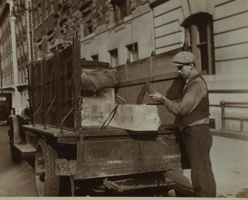 Ice man truck